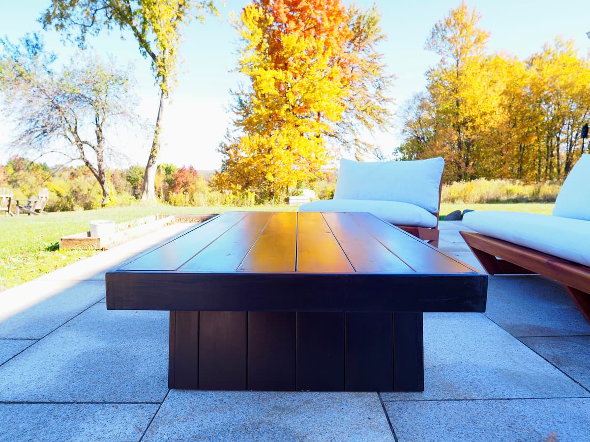 Outdoor Coffee Table - Side